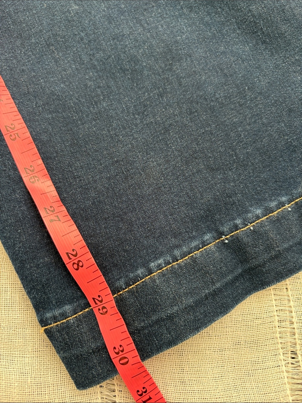 DKNY NWT Dark Tide High Rise Flare Denim - Picture 11 of 12